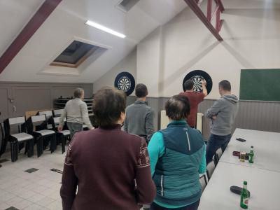 Landelijke Gilde Moerzek & Kastel speelt darts