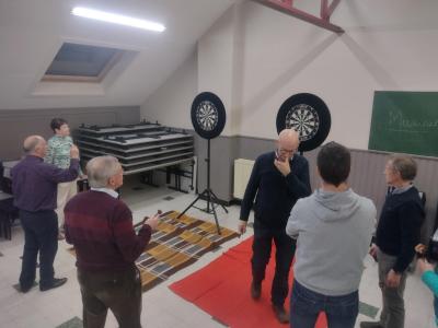 Landelijke Gilde Moerzek & Kastel speelt darts