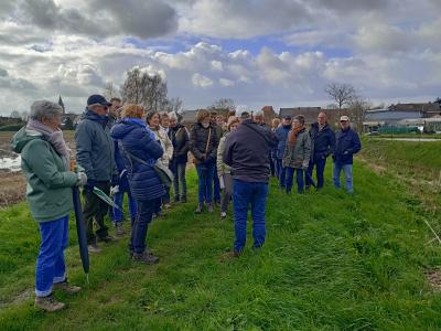 lentewandeling "de Gaendijk" te Moerzeke & Kastel 24 maart 2024 