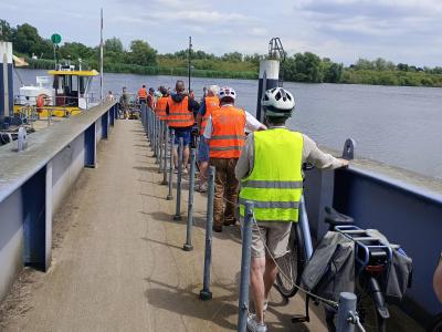 gezinsfietstocht Kastel - Mariekerke - Baasrode - Vlassenbroek - Moerzeke - bezoek 2 tuinen